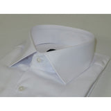 Men's Dress Shirt MARCUZZI Turkey 100% Soft Cotton French Cuffs Marc3 White