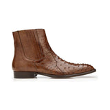 Belvedere Men's Genuine Ostrich Quill Chelsea Boot Roger Ant. Brandy R55 - J.Valintin Men's Wear Legend - Roger Ant. Brandy R55_10