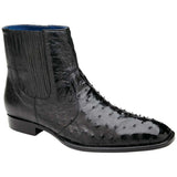 Belvedere Men's Genuine Ostrich Quill Chelsea Boot Roger Black R55 - J.Valintin Men's Wear Legend - Roger Black R55_10