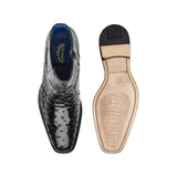 Belvedere Men's Genuine Ostrich Quill Chelsea Boot Roger Black R55 - J.Valintin Men's Wear Legend - Roger Black R55_10