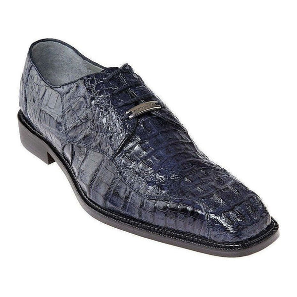 Belvedere Mens Shoes Chapo Hornback Crocodile Navy Blue 1465 - J.Valintin Men's Wear Legend - 1465_navy_95