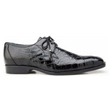 Belvedere Men's Shoes Lago Genuine Alligator Plain Toe Tassel Black 14010 - J.Valintin Men's Wear Legend - 14010 Lago Black_10