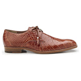 Belvedere Men's Shoes Lago Genuine Alligator Plain Toe Tassel Cognac 14010 - J.Valintin Men's Wear Legend - 14010 Lago Cognac_10