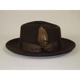 Bruno Capelo Hat Australian Wool Fedora Teardrop Crushable Bel Air BL594 Brown - J.Valintin Men's Wear Legend - BL594 - Brown - S