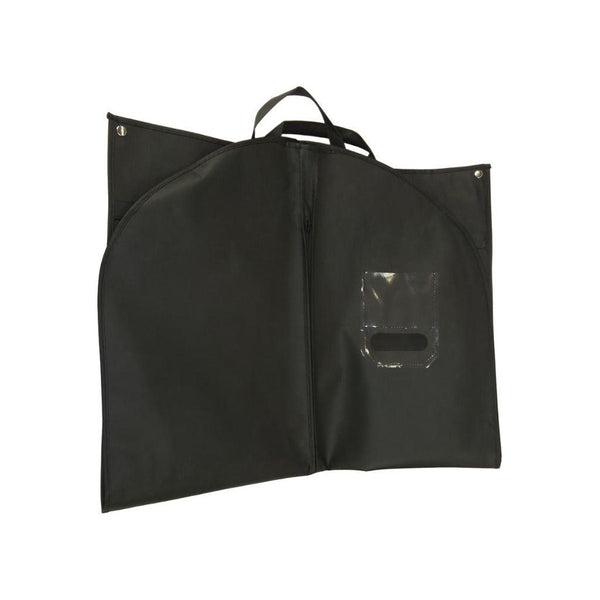 Clothes and Suit Garment Zipper bag with Handles Model 100 Black - J.Valintin Men's Wear Legend - 100