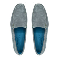 Giovacchini By Belvedere Italian Shoes Diego Suede Slip On Metal - J.Valintin Men's Wear Legend - Diego Metal - 9