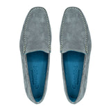 Giovacchini By Belvedere Italian Shoes Diego Suede Slip On Metal - J.Valintin Men's Wear Legend - Diego Metal - 9