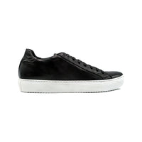 Giovacchini Sneaker by Belvedere Italian Calf Leather Black Ricardo - J.Valintin Men's Wear Legend - Ricardo Black - 8