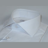 Men 100% Italian Cotton Shirt Non Iron SORRENTO Turkey Cutaway Collar 2744 White - J.Valintin Men's Wear Legend - 98726