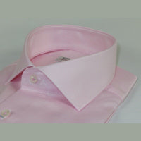 Men 100% Italian Cotton Shirt Non Iron SORRENTO Turkey Spread Collar 4470 Pink - J.Valintin Men's Wear Legend - 98722