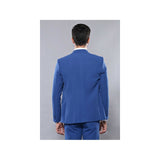 Men 3 Piece Suit WESSI by J.VALINTIN Extra Slim Fit JV3 Light Blue TURKEY USA - J.Valintin Men's Wear Legend - 16526