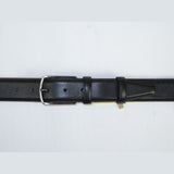 Men Black Genuine Leather Belt PIERO ROSSI Turkey Soft Full Grain #Black - B - J.Valintin Men's Wear Legend - 97230