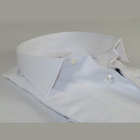 Men Cotton Blend Slim Shirt Manschett Turkey Hidden Button 4004 - 05 White Formal - J.Valintin Men's Wear Legend - 96940