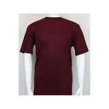 Men Dressy T - Shirt Log - In Uomo Soft Crew Neck Silky Short Sleeves 218 Burgundy - J.Valintin Men's Wear Legend - 22803