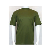 Men Dressy T - Shirt Log - In Uomo Soft Crew Neck Silky Short Sleeves 218 olive - J.Valintin Men's Wear Legend - 22796