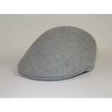 Men Fashion Classic Flannel Wool Ascot Ivy Hat Bruno Capelo Tyson TY104 Gray - J.Valintin Men's Wear Legend - 98107