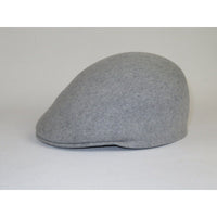 Men Fashion Classic Flannel Wool Ascot Ivy Hat Bruno Capelo Tyson TY104 Gray - J.Valintin Men's Wear Legend - 98107