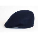 Men Fashion Classic Flannel Wool Ascot Ivy Hat by Bruno Capelo Tyson TY102 Navy - J.Valintin Men's Wear Legend - 98127