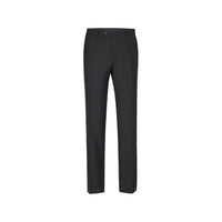 Men Flat Front Suit Separate Pants Slim Fit Soft light Weight Slacks 201 - 1 Black - J.Valintin Men's Wear Legend - 97692