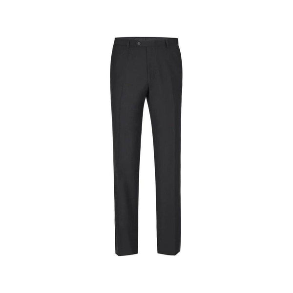 Men Flat Front Suit Separate Pants Slim Fit Soft light Weight Slacks 201 - 1 Black - J.Valintin Men's Wear Legend - 97692