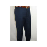 Men Flat Front Suit Separate Pants Slim Fit Soft light Weight Slacks 201 - 19 Navy - J.Valintin Men's Wear Legend - 97700