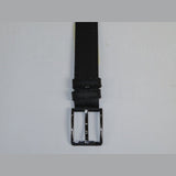 Men Genuine Leather Belt PIERO ROSSI Turkey Full Grain Hand Stitch 301 Black - J.Valintin Men's Wear Legend - 97347