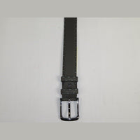 Men Genuine Leather Belt PIERO ROSSI Turkey Soft Full Grain Hand Stitch 301 Gray - J.Valintin Men's Wear Legend - 97365