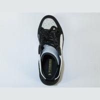 Men High Top Shoes By FIESSO AURELIO GARCIA ,Fancy Rhine stones 2402 Black White - J.Valintin Men's Wear Legend - 95005