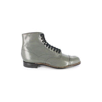 Men Leather Stacy Adams Madison Ankle Boot Biscuit High top 00015 - 10 Gray - J.Valintin Men's Wear Legend - 00015 - 10_7_M