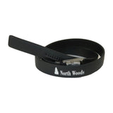 Men North Woods VALENTINI Leather Belt Adjustable Removable Buckle NWT07 Black - J.Valintin Men's Wear Legend - 18937