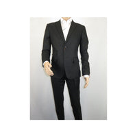 Men Premium 100% Linen Cocktail Suit by INSERCH Breathable and cool SU880 Black - J.Valintin Men's Wear Legend - 100633