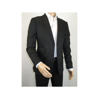 Men Premium 100% Linen Cocktail Suit by INSERCH Breathable and cool SU880 Black - J.Valintin Men's Wear Legend - 100633