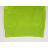 Men PRINCELY Soft Comfortable Merinos Wool Sweater Knits Mock 1011 - 00 Lime Green - J.Valintin Men's Wear Legend - 96673