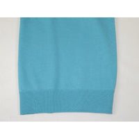 Men PRINCELY Soft Comfortable Merinos Wool Sweater Knits Mock 1011 - 00 Turquoise - J.Valintin Men's Wear Legend - 1011 - 00 - Turq - M