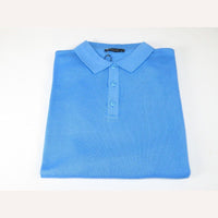 Men PRINCELY Soft Merinos Wool Sweater Knits Lightweight Polo 1011 - 40 Sky Blue - J.Valintin Men's Wear Legend - 96649