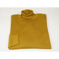 Men PRINCELY Turtle neck Sweater From Turkey Merino Wool 1011 - 80 Mustard - J.Valintin Men's Wear Legend - 1011 - 80 Mustard - M