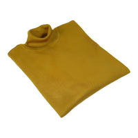 Men PRINCELY Turtle neck Sweater From Turkey Merino Wool 1011 - 80 Mustard - J.Valintin Men's Wear Legend - 1011 - 80 Mustard - M