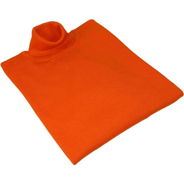 Men PRINCELY Turtle neck Sweater From Turkey Merino Wool 1011 - 80 Orange - J.Valintin Men's Wear Legend - 1011 - 80 Orange - M