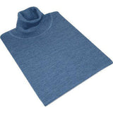 Men PRINCELY Turtle neck Sweater From Turkey Soft Merino Wool 1011 - 80 Denim Blue - J.Valintin Men's Wear Legend - 96721