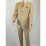 Men Renoir Suit Separate Super 140 Wool Two Button Classic Fit 508 - 4 Beige New - J.Valintin Men's Wear Legend - 96058