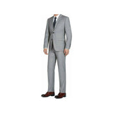 Men Renoir Suit Super 140 Soft Wool 2Button 2Vents Classic Fit 508 - 5 Lt Gray - J.Valintin Men's Wear Legend - 73374