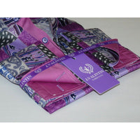 Men Shirt JValintin Turkey - Usa 100% Egyptian Cotton Axxess Style 1206 - 4 Purple - J.Valintin Men's Wear Legend - 4857