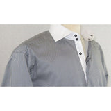 Men Shirt J.Valintin Turkey - Usa 100% Egyption Cotton Axxess Style 1R57 - 01 black - J.Valintin Men's Wear Legend - 32