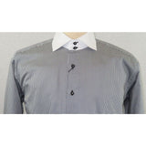 Men Shirt J.Valintin Turkey - Usa 100% Egyption Cotton Axxess Style 1R57 - 01 black - J.Valintin Men's Wear Legend - 32