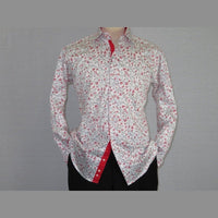 Men Shirt J.Valintin Turkey Usa All Egyptian Cotton Axxess Style 3325 - 01 Red - J.Valintin Men's Wear Legend - 4916