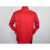 Men Shirt J.Valintin Turkey Usa Egyption Cotton Axxess Style 1514 Christmas Red - J.Valintin Men's Wear Legend - 4887