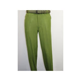 Men Silversilk 2pc walking leisure Matching Suit Italian woven knits 51011 Green - J.Valintin Men's Wear Legend - 100081