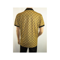 Men Sports Shirt DE - NIKO Short Sleeves Soft Modal Fashion Polo Shirt G1121 Gold - J.Valintin Men's Wear Legend - 100193