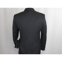 Men Suit ADOLFO 3Pc 100% Soft Wool Vested Business Formal 2 Button 1608 Charcoal - J.Valintin Men's Wear Legend - 26748