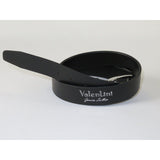 Men VALENTINI solid Leather Belt Classic Pin Buckle Big Sizes V801 black - J.Valintin Men's Wear Legend - 92176